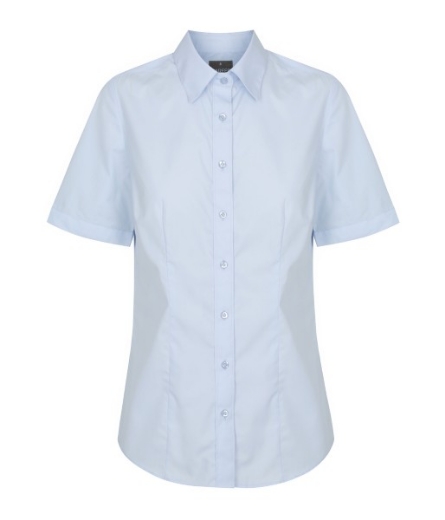 Picture of Gloweave Ladies Nicholson Premium Poplin Short Sleeve Shirt